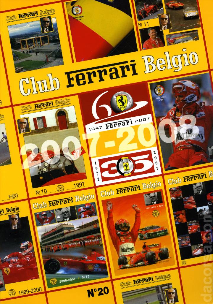 Image representing Club Ferrari Belgio issue 20, Club Ferrari Belgio (2007-2008)