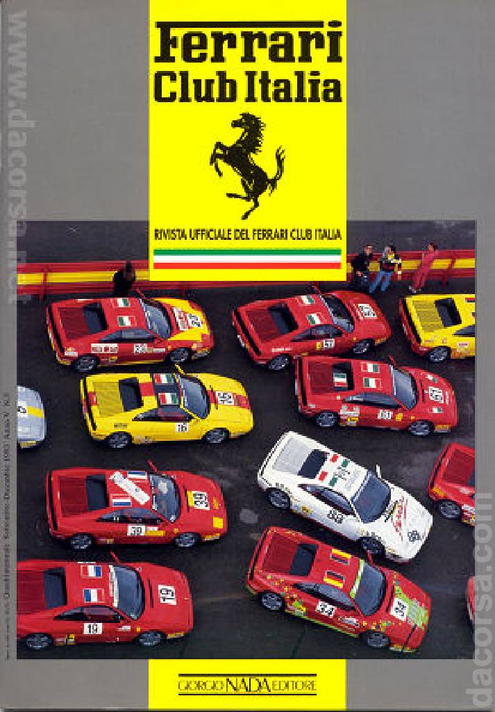 Cover of Ferrari Club Italia issue anno V-3, anno V Quadrimestrale Settembre-Dicembre (1993)