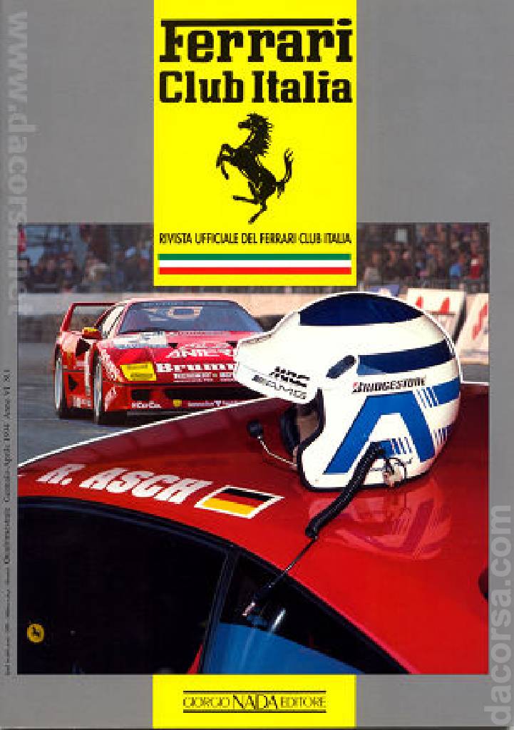Cover of Ferrari Club Italia issue anno VI-1, anno VI Quadrimestrale Gennaio-Aprile (1994)