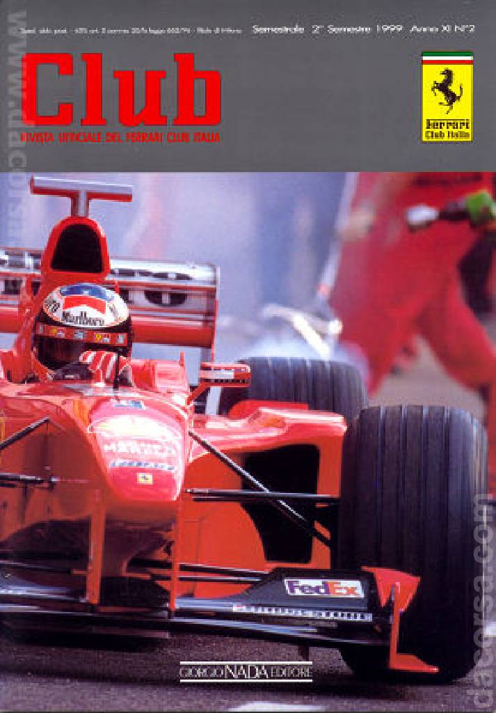 Cover of Ferrari Club Italia issue anno XI-2, anno XI (1999)