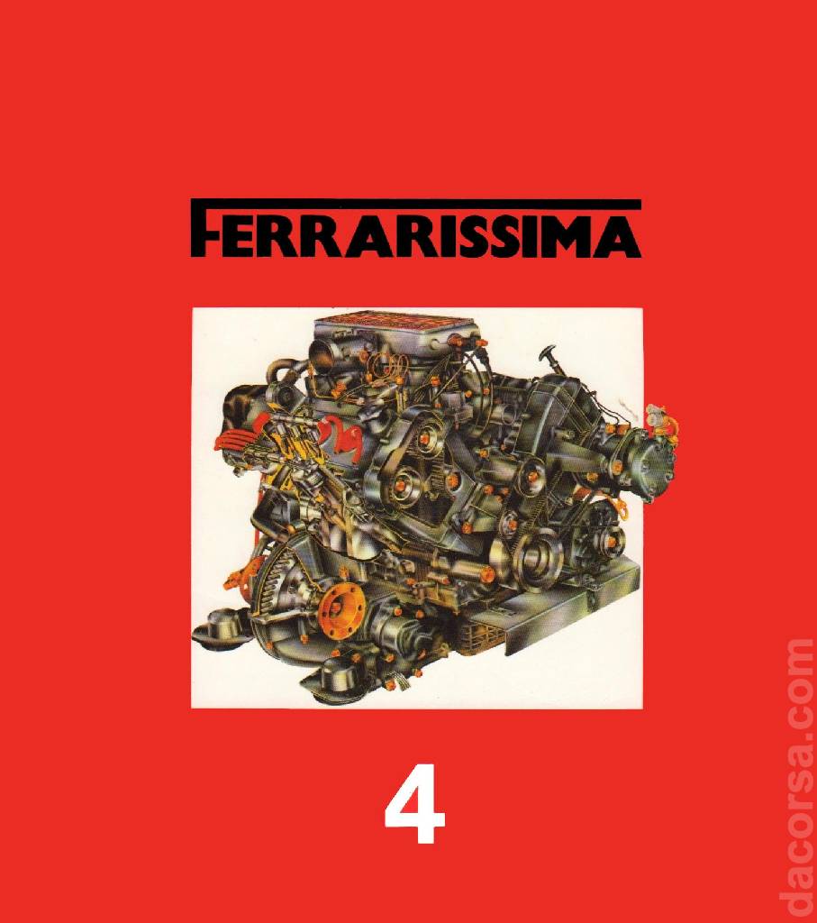 Cover of Ferrarissima issue 4, %!s(<nil>)
