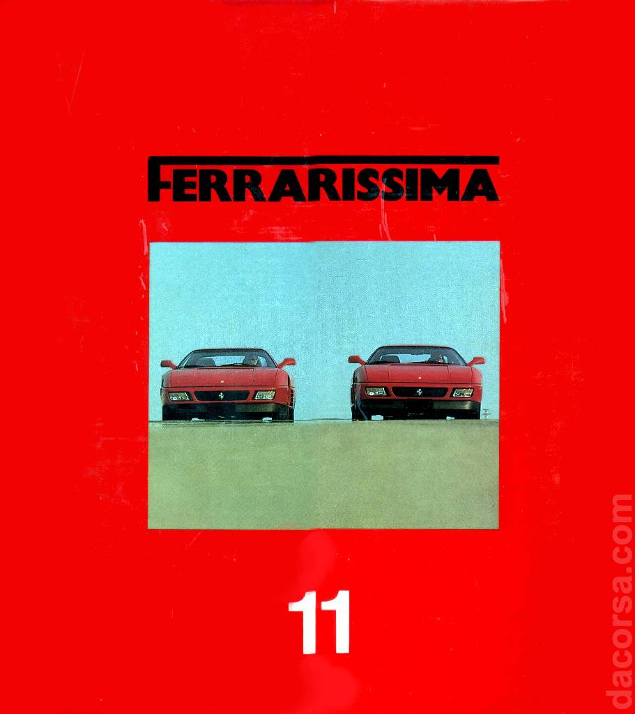 Cover of Ferrarissima issue 11, %!s(<nil>)