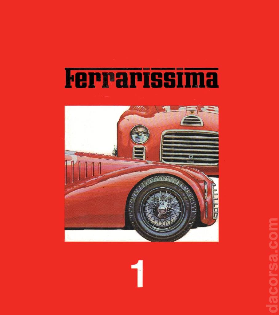 Cover of Ferrarissima issue 1, %!s(<nil>)