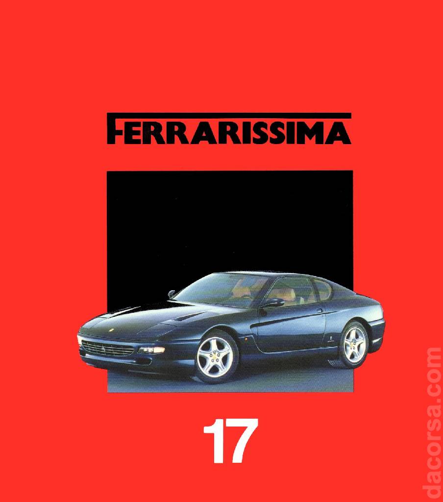Cover of Ferrarissima issue 17, %!s(<nil>)