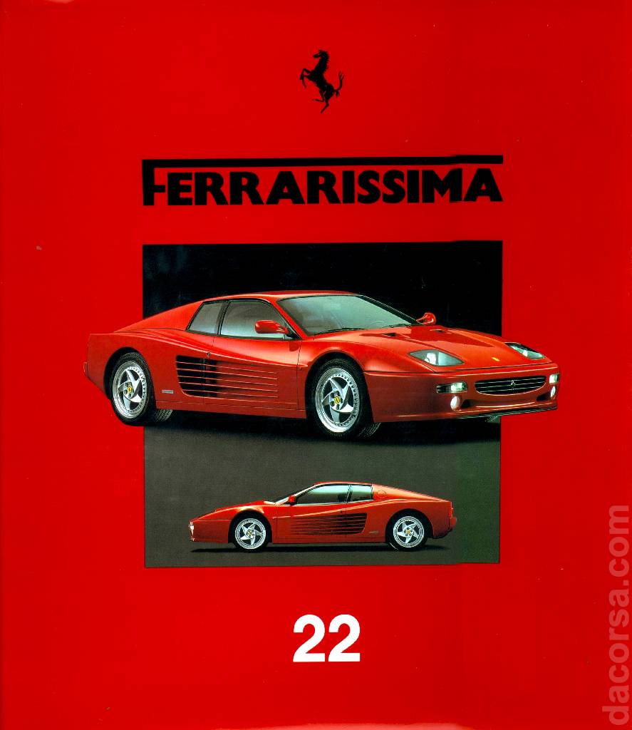 Cover of Ferrarissima issue 22, %!s(<nil>)
