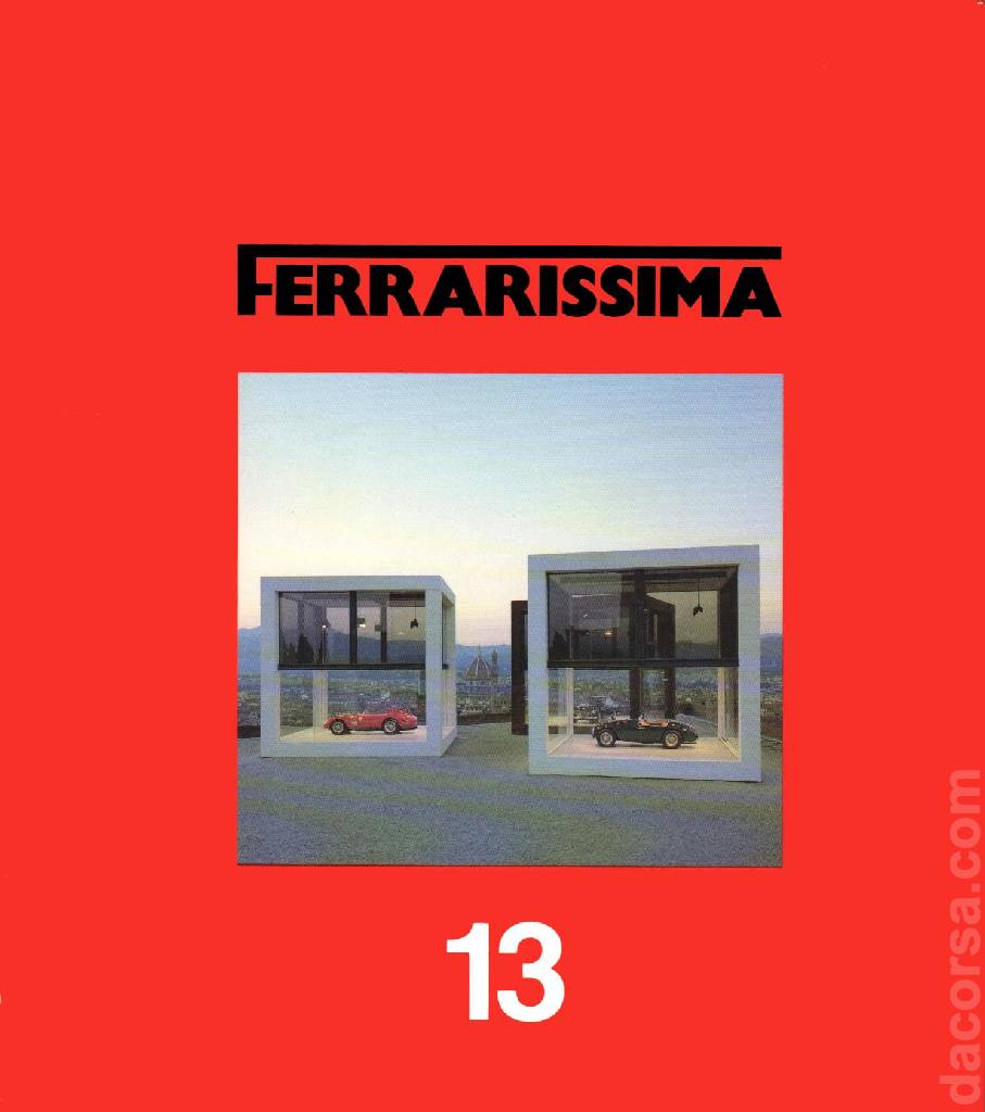 Cover of Ferrarissima issue 13, %!s(<nil>)