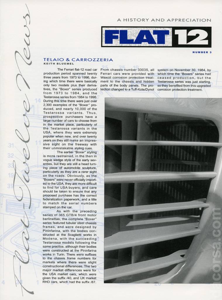Cover of Flat 12 newsletter issue 3, NUMBER 3 (2005)