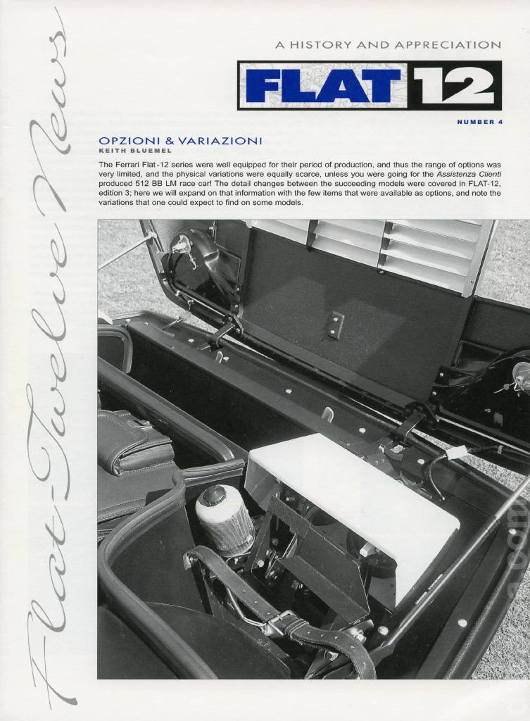 Cover of Flat 12 newsletter issue 4, NUMBER 4 (2005)