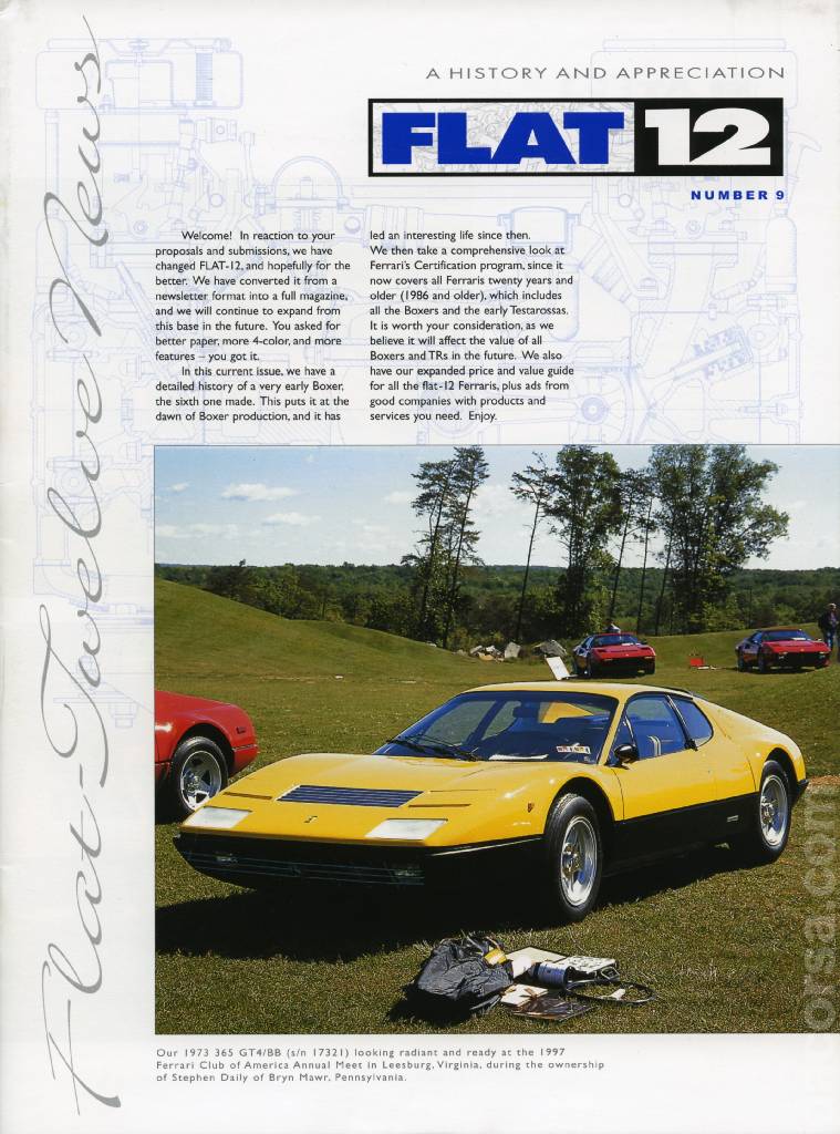Cover of Flat 12 newsletter issue 9, NUMBER 9 (2006)