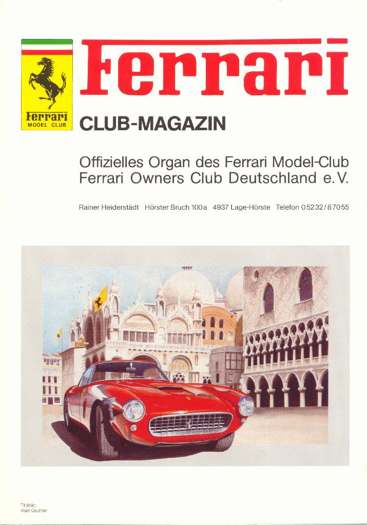 Image for Ferrari Model Club issue 232