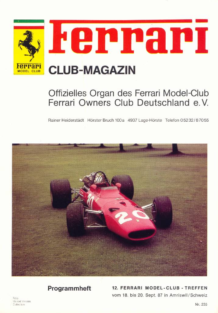 Image for Ferrari Model Club issue 235