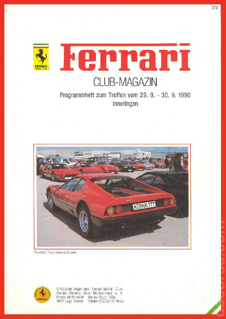 Ferrari Model Club issue 272 :: dacorsa.com