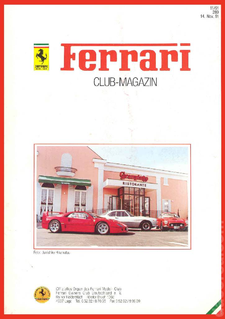 Image for Ferrari Model Club issue 289
