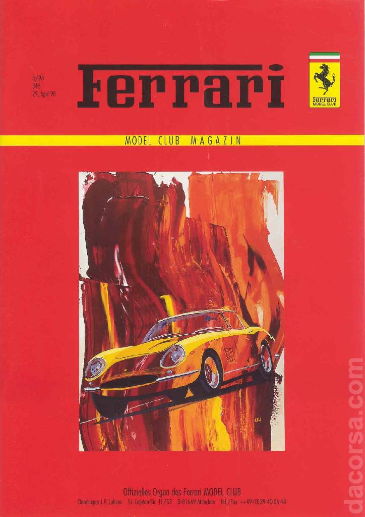 Image for Ferrari Model Club issue 345