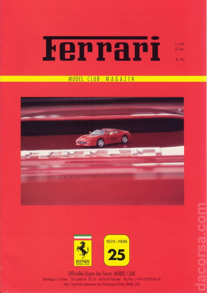 Image for Ferrari Model Club issue 357