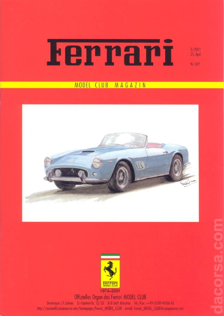 Image for Ferrari Model Club issue 369