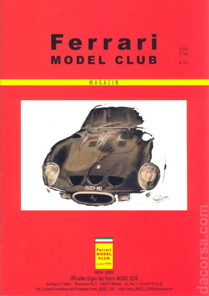 Image for Ferrari Model Club issue 374