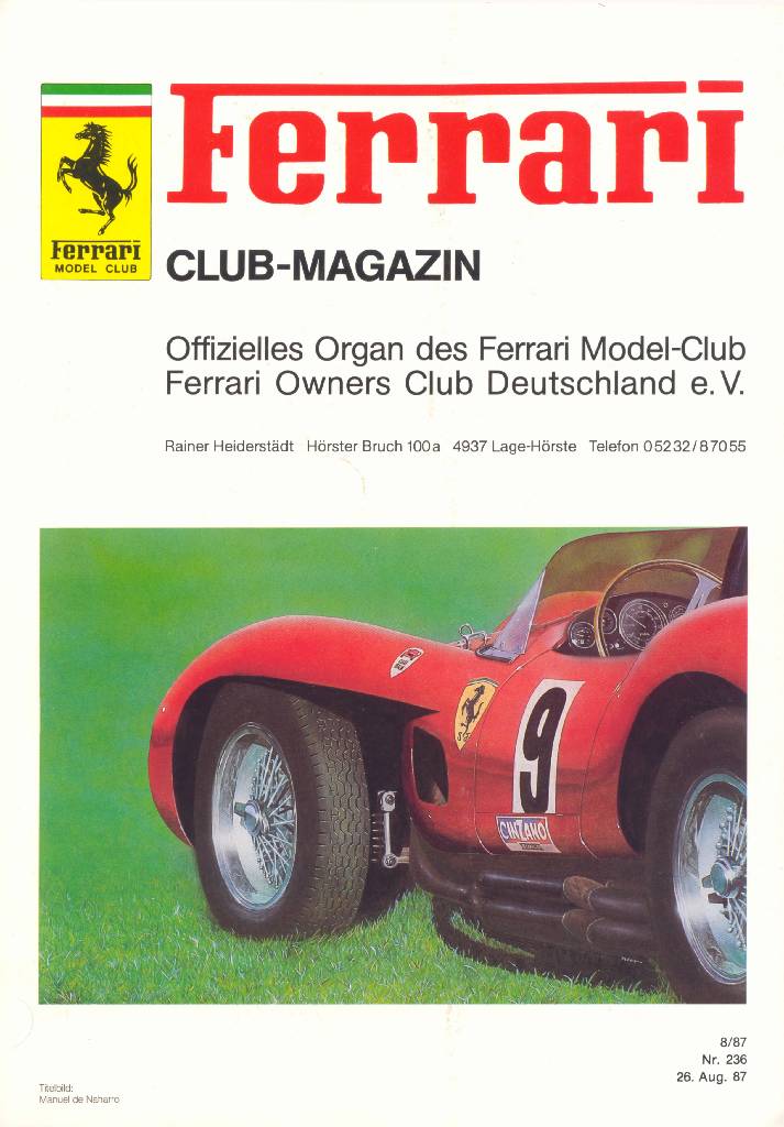 Image for Ferrari Model Club issue 236