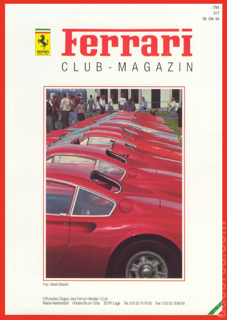 Image for Ferrari Model Club issue 317