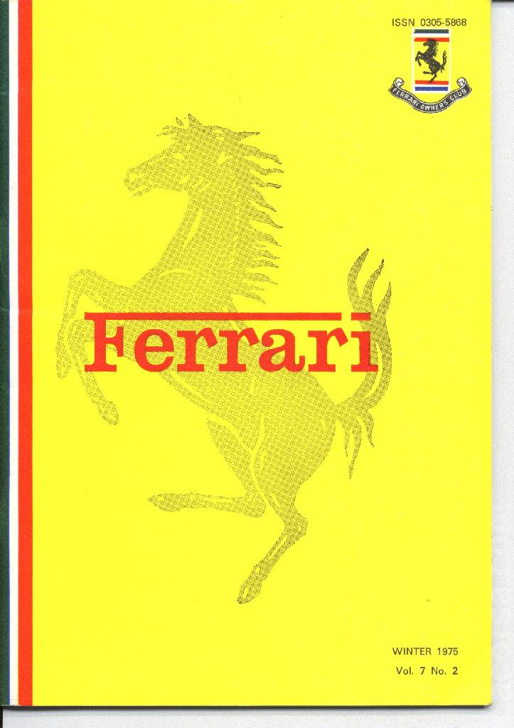 Image for Ferrari Owners' Club Magazine issue 26