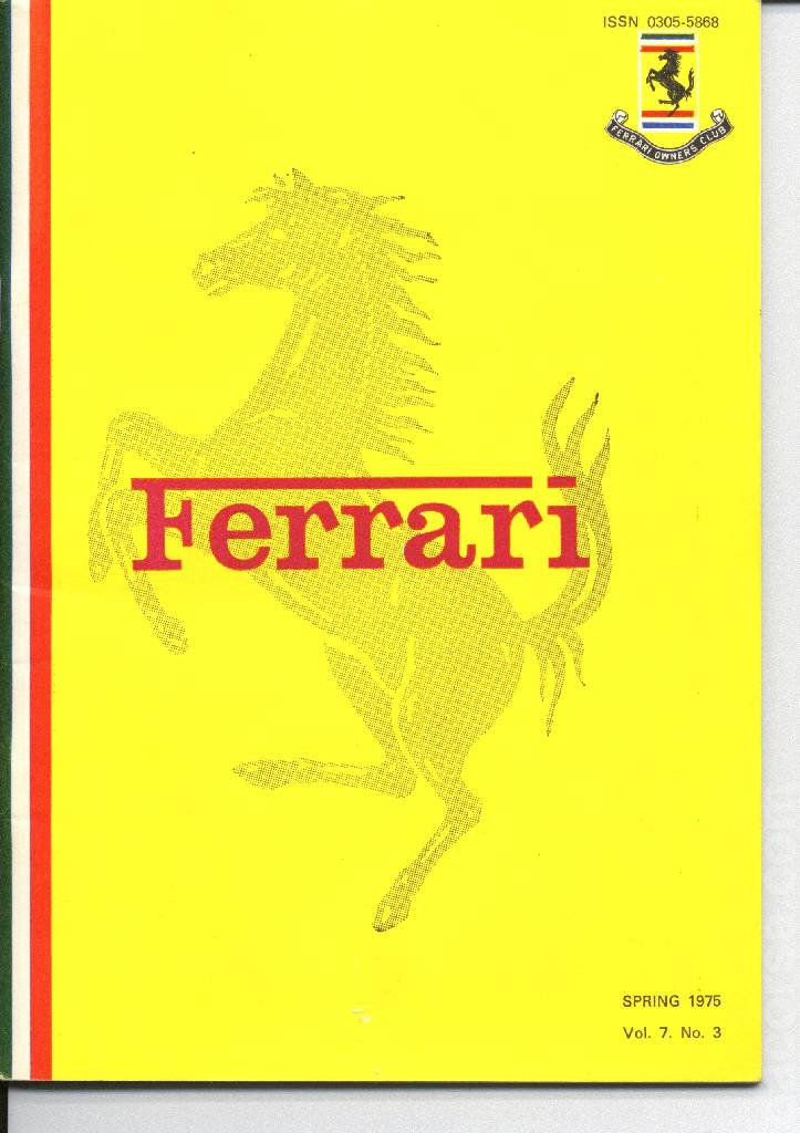 Image for Ferrari Owners' Club Magazine issue 27