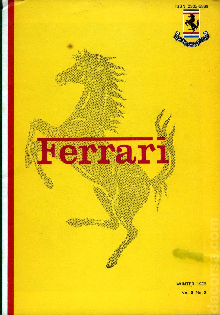 Image for Ferrari Owners' Club Magazine issue 30