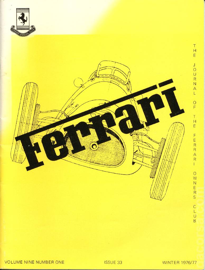 Image for Ferrari Owners' Club Magazine issue 33