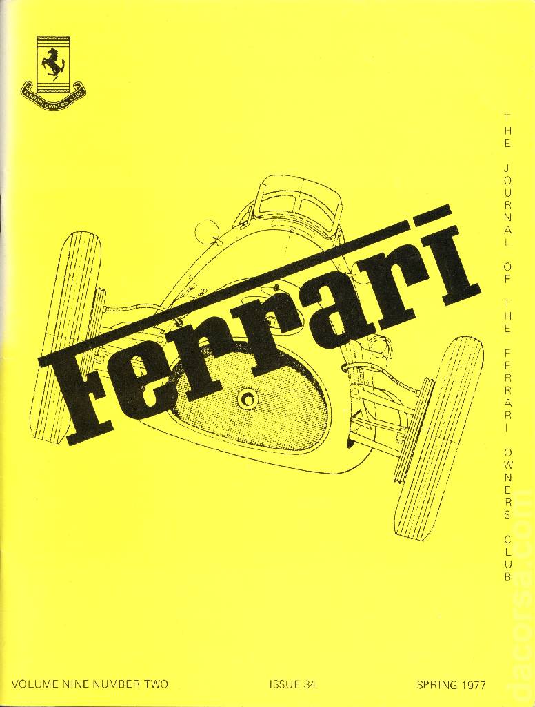 Image for Ferrari Owners' Club Magazine issue 34