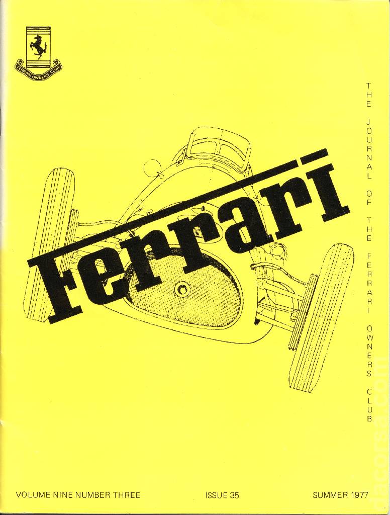 Image for Ferrari Owners' Club Magazine issue 35