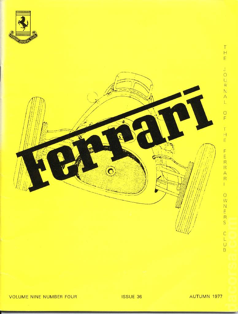 Image for Ferrari Owners' Club Magazine issue 36