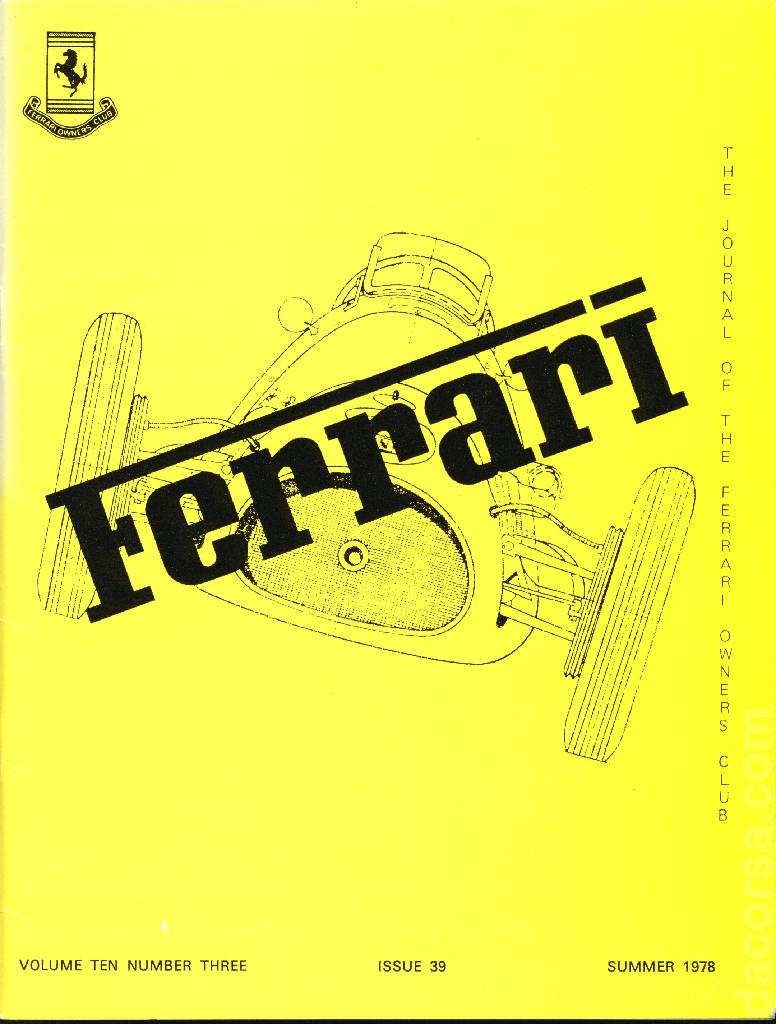 Image for Ferrari Owners' Club Magazine issue 39