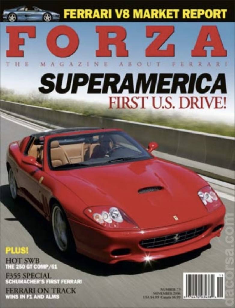 Image representing Forza Magazine issue 73, NOVEMBER 2006
