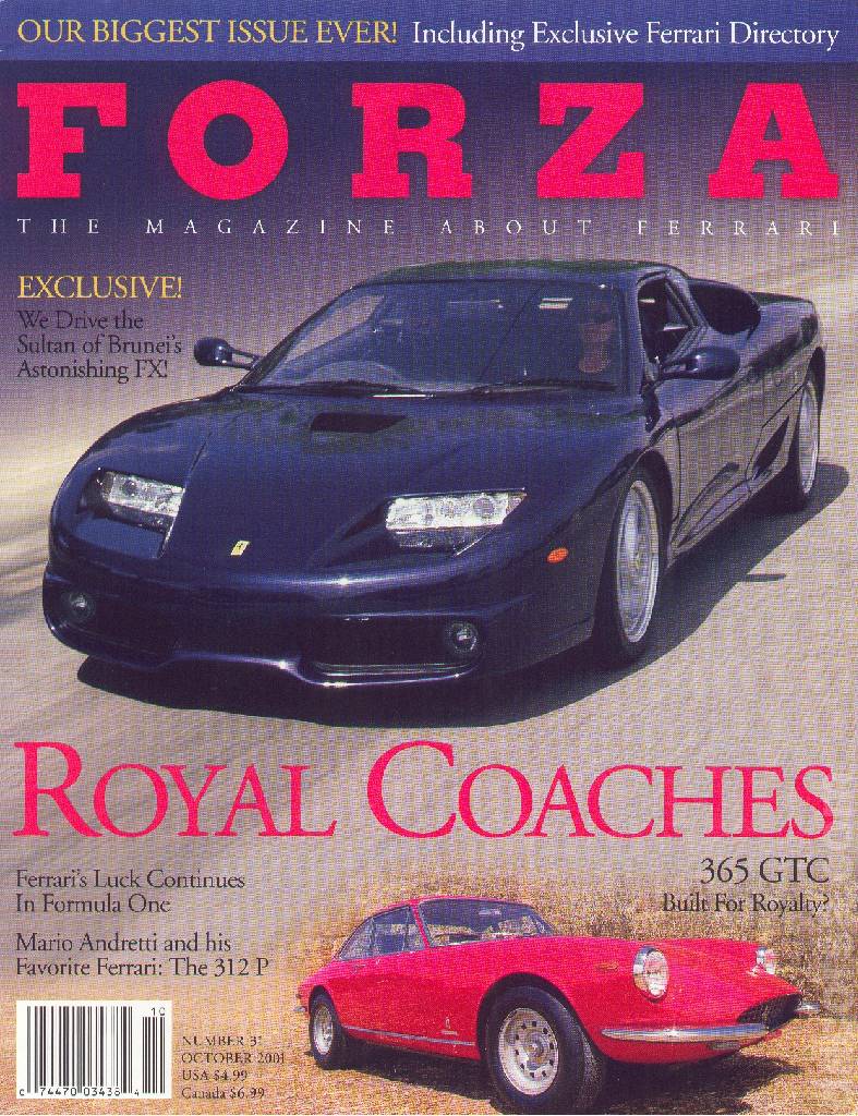 Image representing Forza Magazine issue 32, OCTOBER 2001