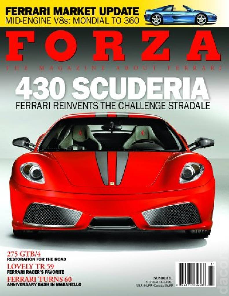 Image representing Forza Magazine issue 81, NOVEMBER 2007