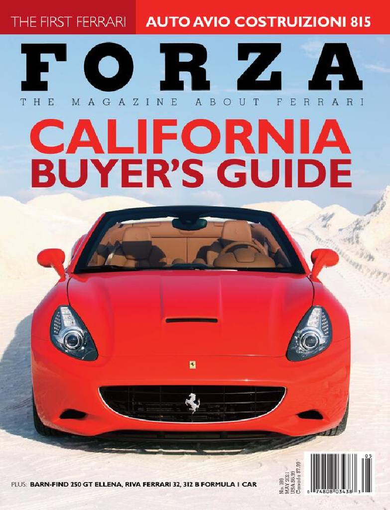 Cover of Forza Magazine issue 189, MAY 2021