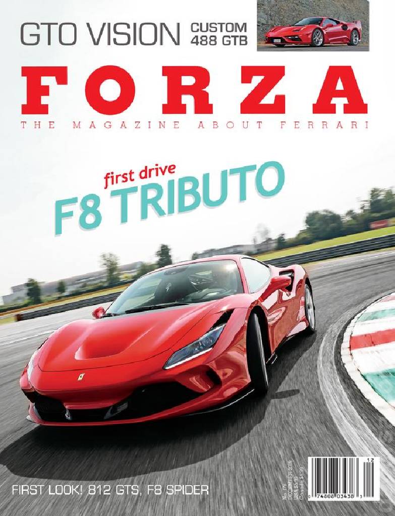 Cover of Forza Magazine issue 178, DECEMBER 2019