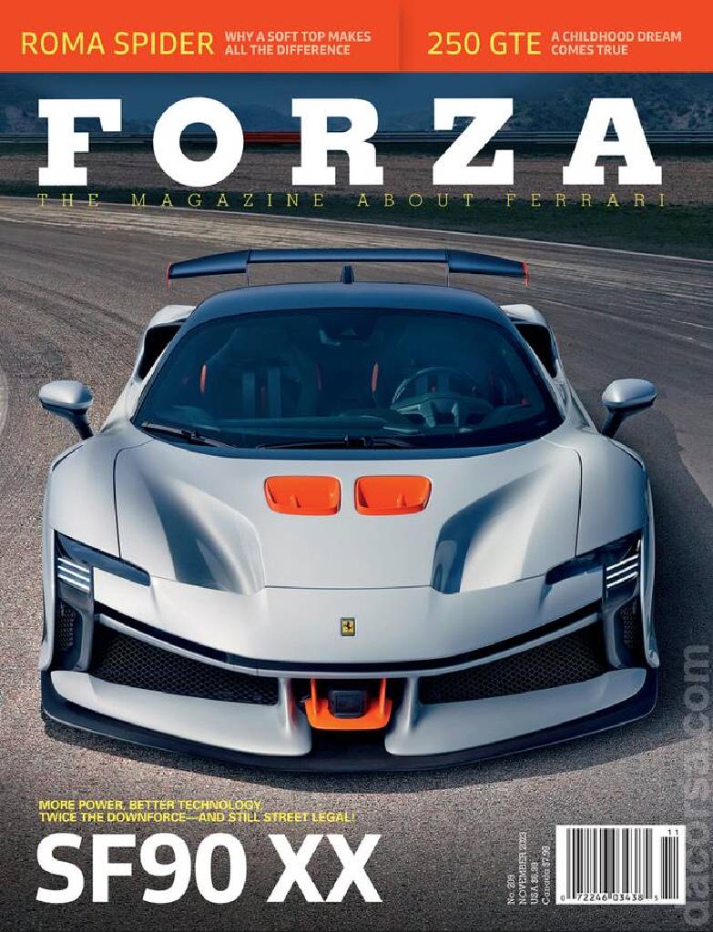 Cover of Forza Magazine issue 209, NOVEMBER 2023
