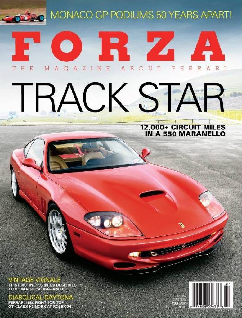 Cover of Forza Magazine issue 157, MAY 2017