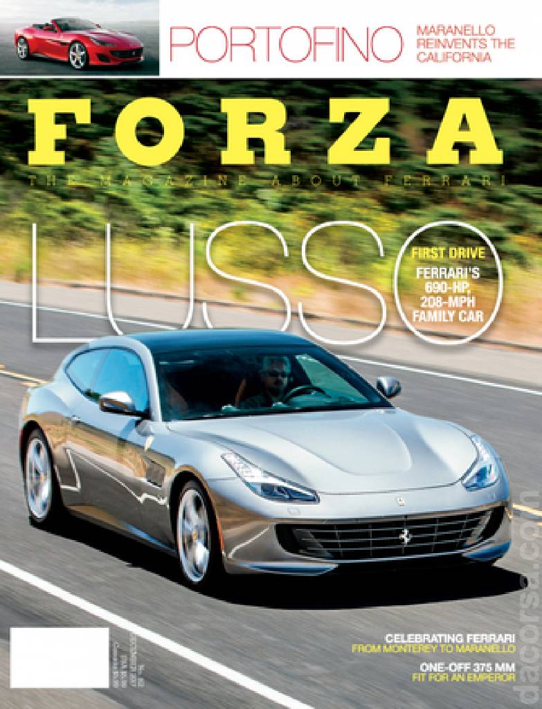 Cover of Forza Magazine issue 162, DECEMBER 2017