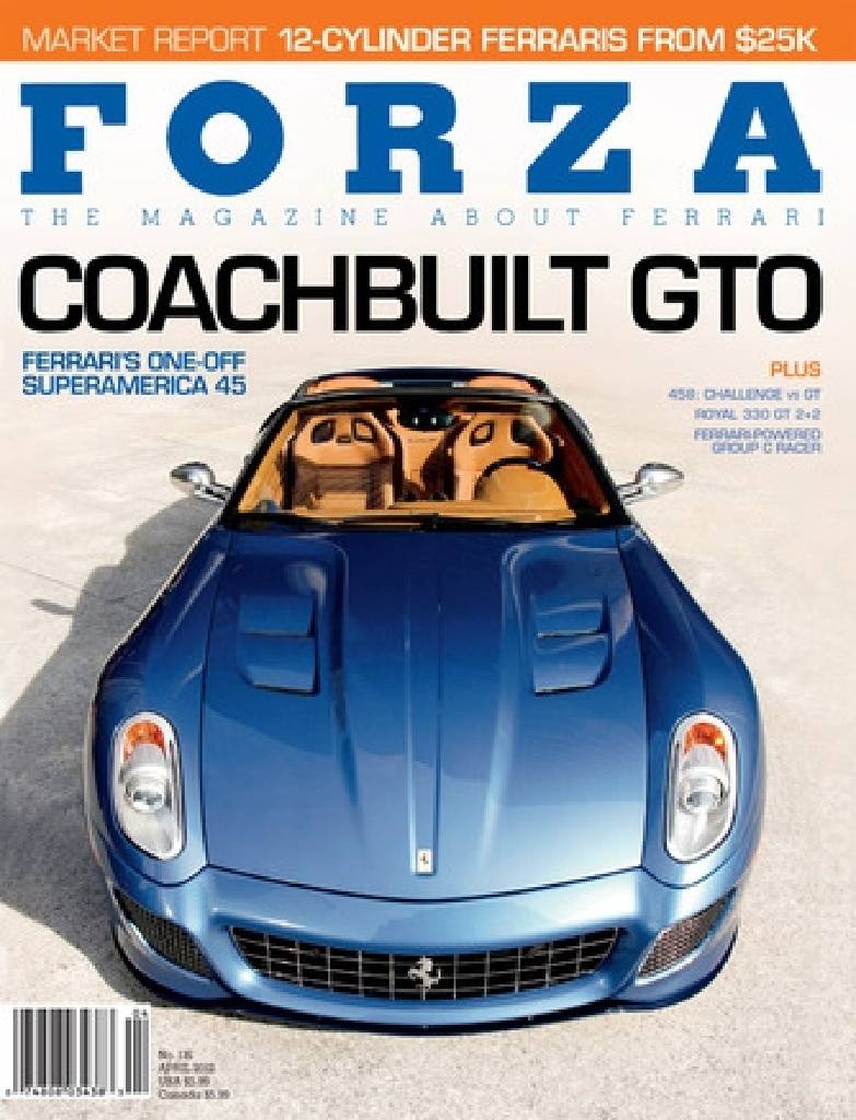 Cover of Forza Magazine issue 116, APRIL 2012