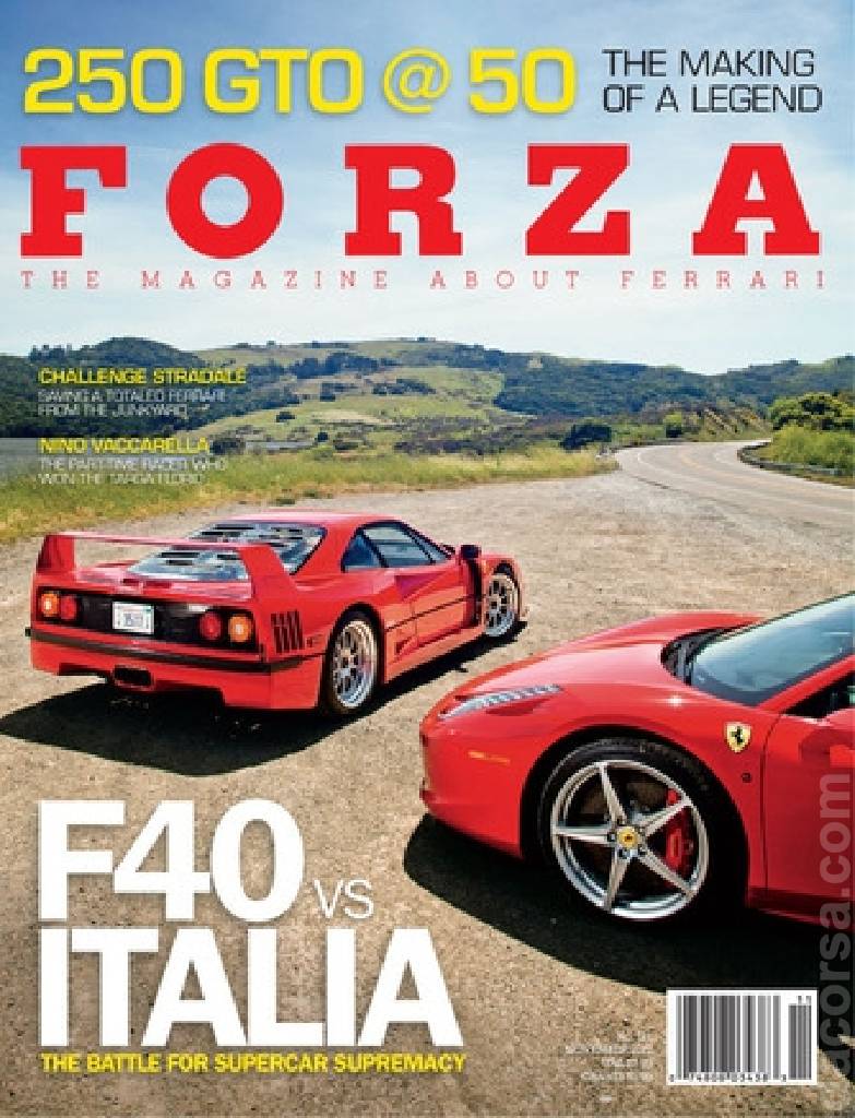 Cover of Forza Magazine issue 121, NOVEMBER 2012