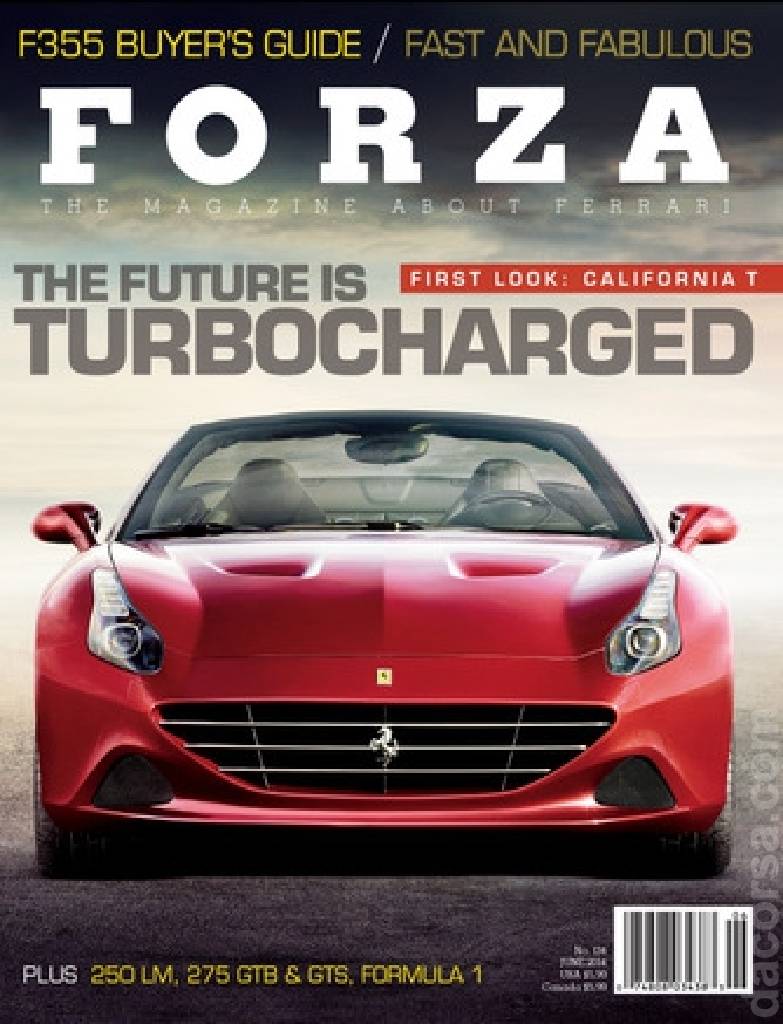 Cover of Forza Magazine issue 134, JUNE 2014