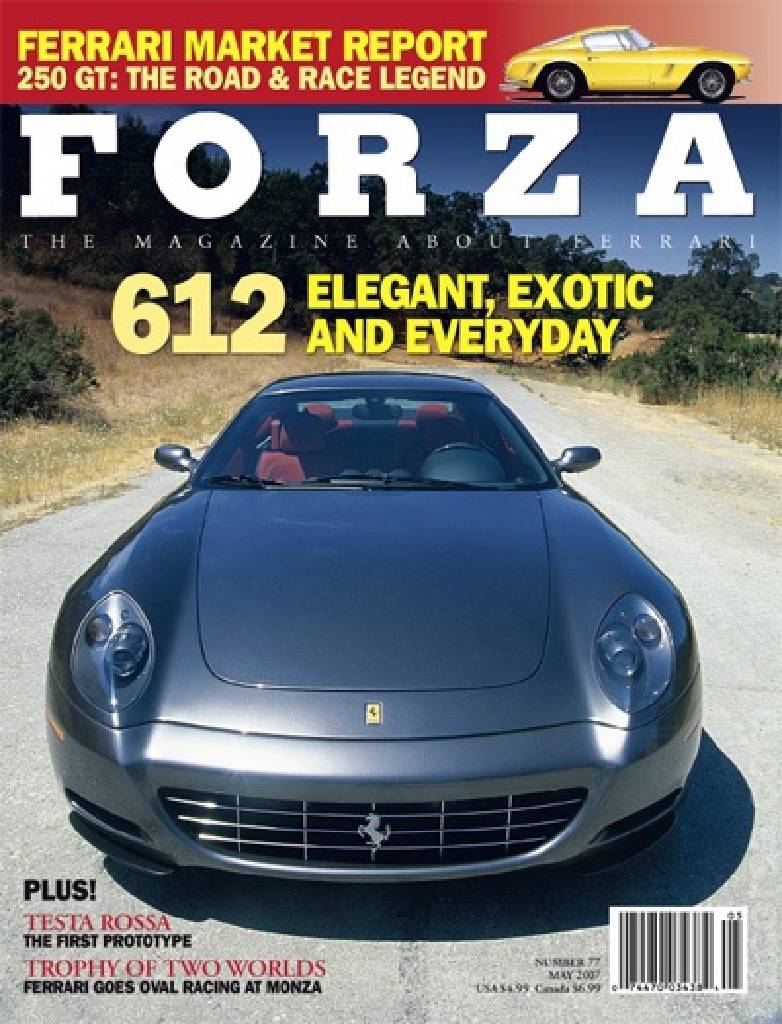 Cover of Forza Magazine issue 77, MAY 2007