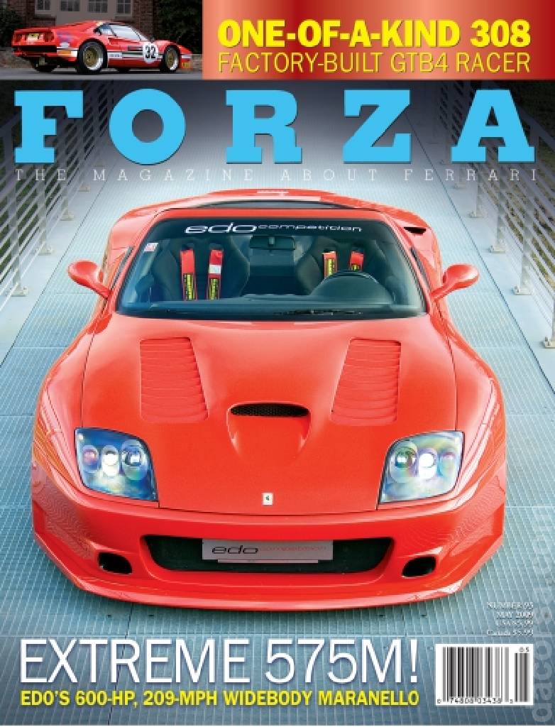 Cover of Forza Magazine issue 93, MAY 2009
