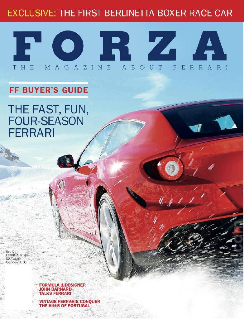 Cover of Forza Magazine issue 171, FEBRUARY 2019