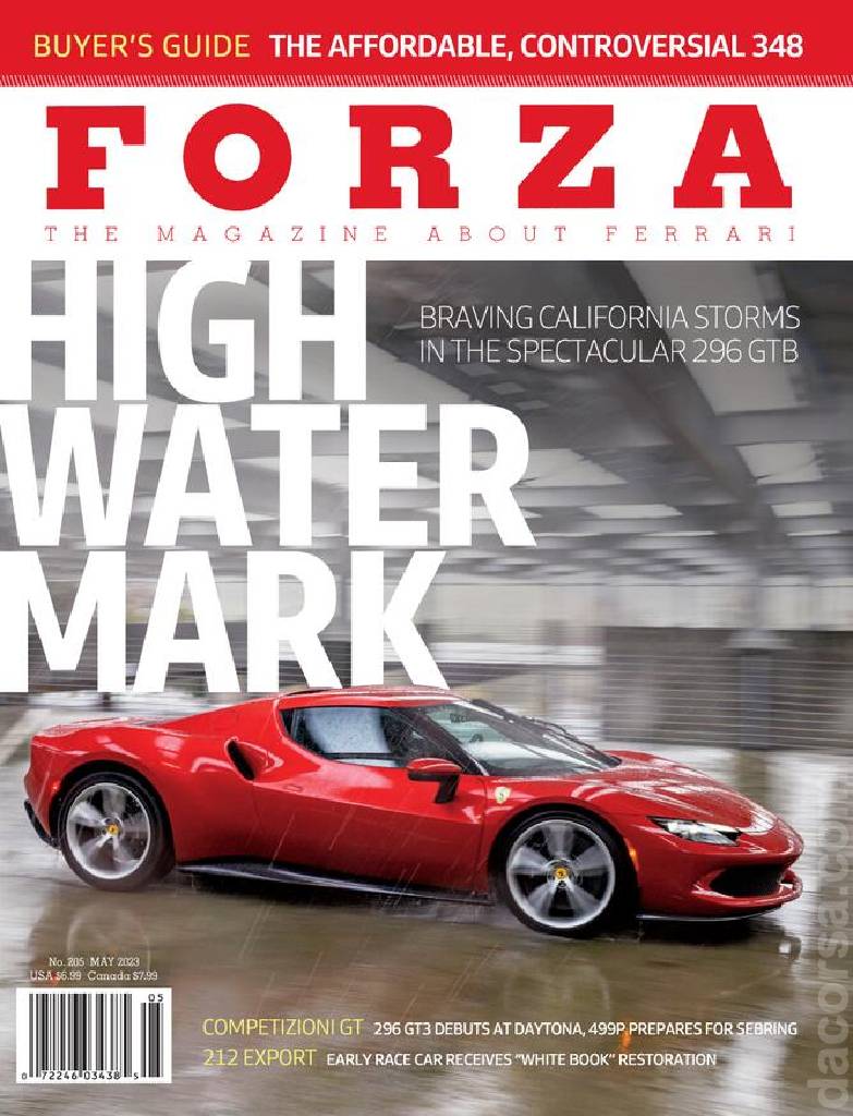 Cover of Forza Magazine issue 205, MAY 2023