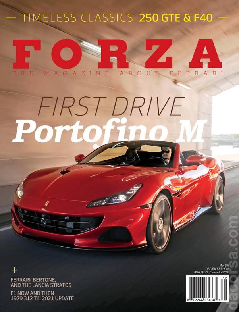 Cover of Forza Magazine issue 194, DECEMBER 2021