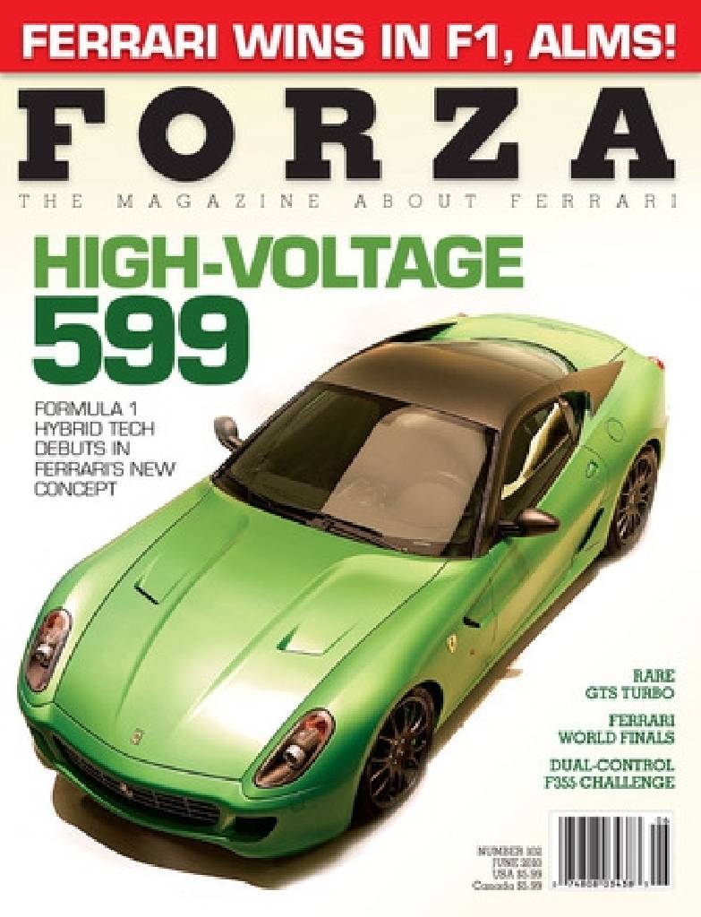 Cover of Forza Magazine issue 102, JUNE 2010