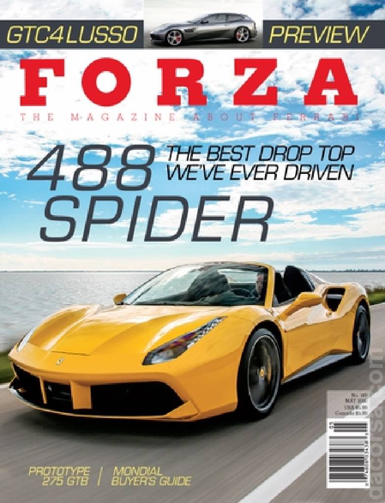 Cover of Forza Magazine issue 149, MAY 2016