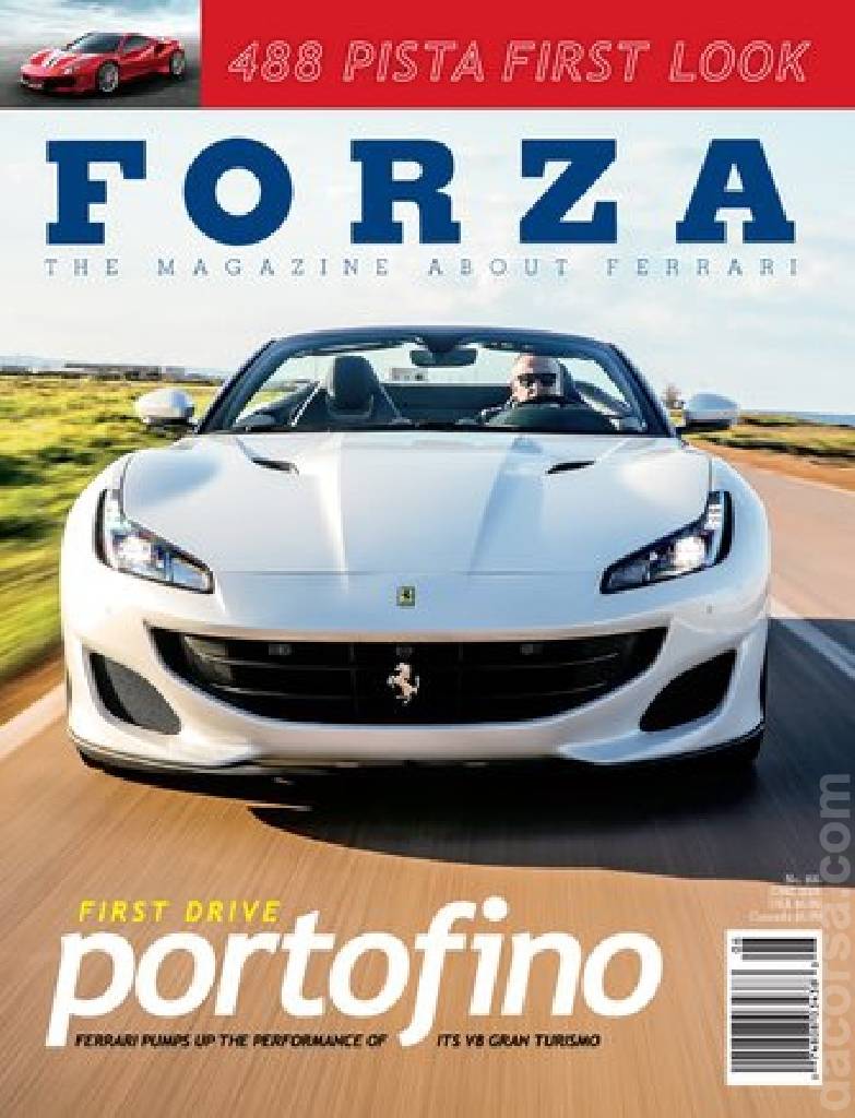Cover of Forza Magazine issue 166, JUNE 2018